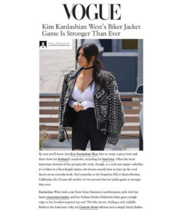 VOGUE Kim Kardashian